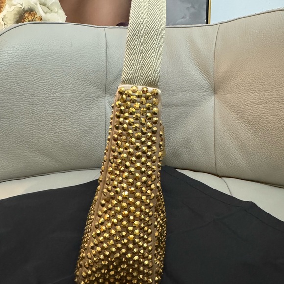 PRADA Satin Mini bag with crystals. - Picture 3 of 7